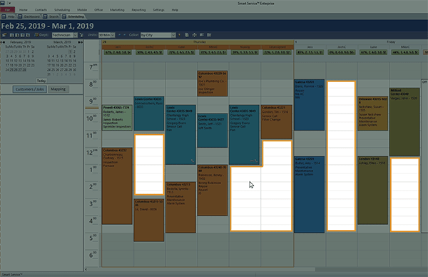 Scheduling and Customer Management Software