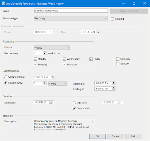 Differential Backups