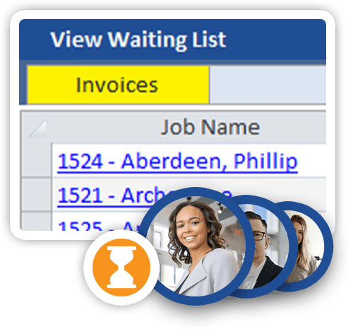 Waiting List Jobs