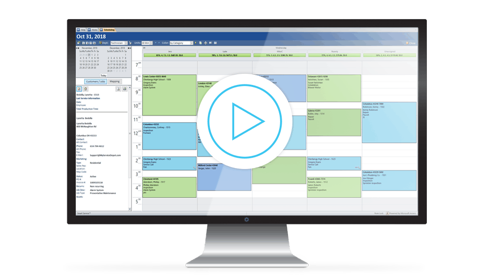 easy field service scheduling software