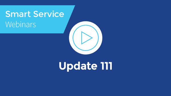 September 2021 Smart Service Webinar - Smart Service Settings