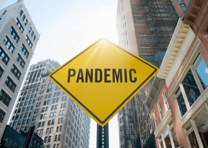 pandemic sign