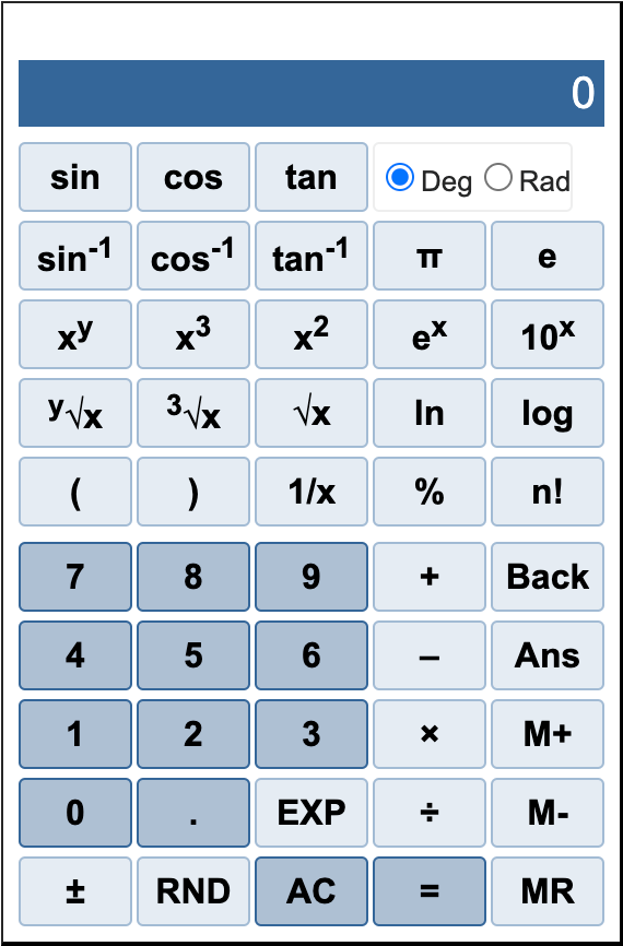 scientific calculator